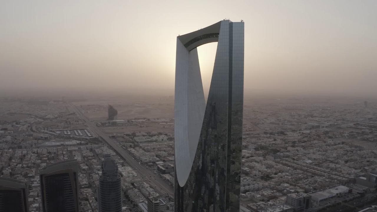 Nella prima casa di Ronaldo in Arabia Saudita in cima alla Kingdom Tower