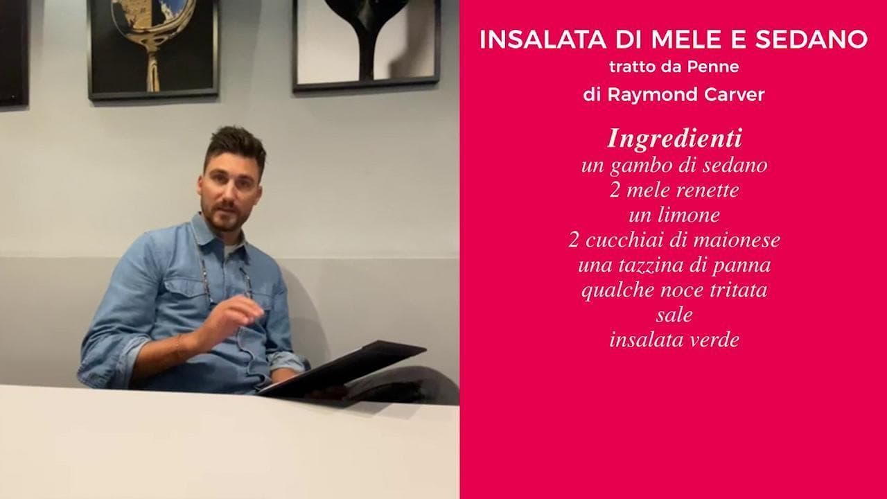 Pranzi d'autore, le ricette della grande letteratura lette dagli chef: Simone Cipriani e l'insalata di mele