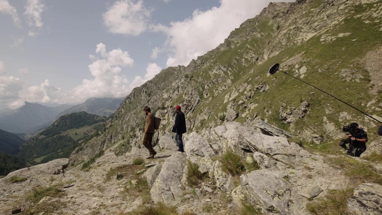 'Le otto montagne', il backstage: sulla vetta con Borghi e Marinelli