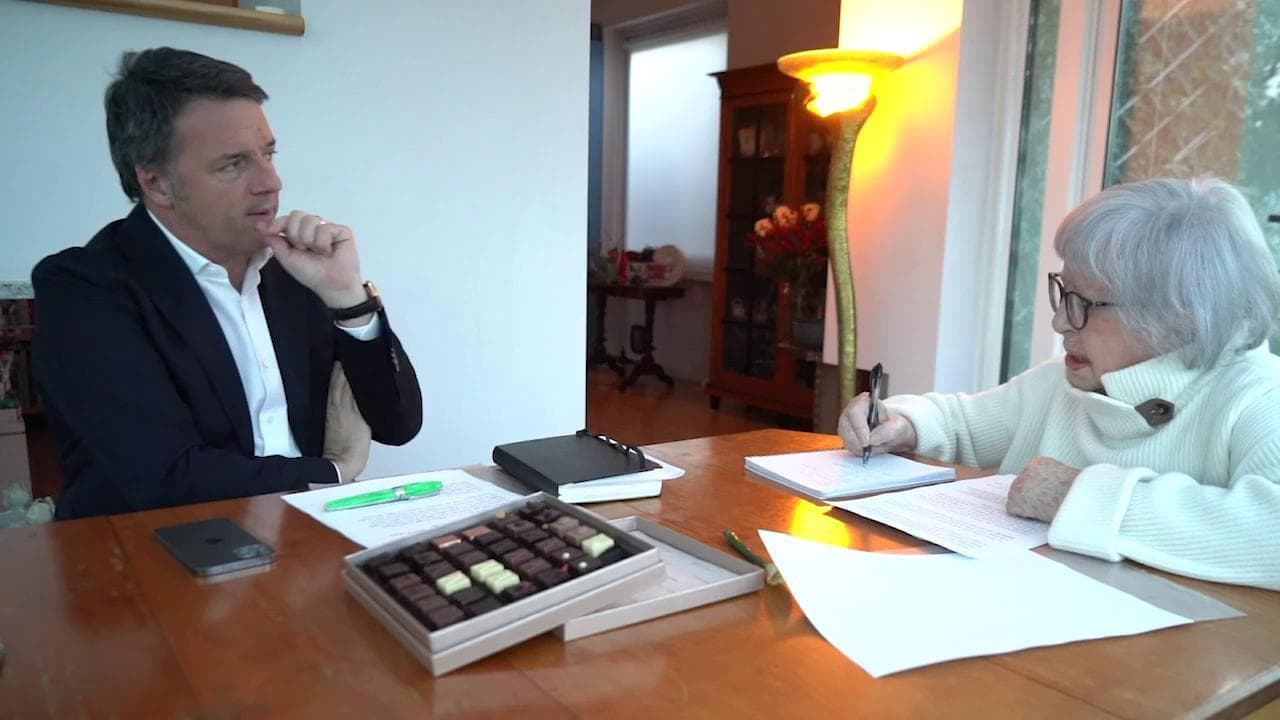Matteo Renzi a casa Aspesi: "Confesso di avere sbagliato"