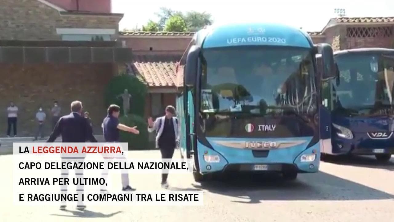 Vialli non è nel pullman: il curioso rituale portafortuna degli Azzurri a Euro 2020