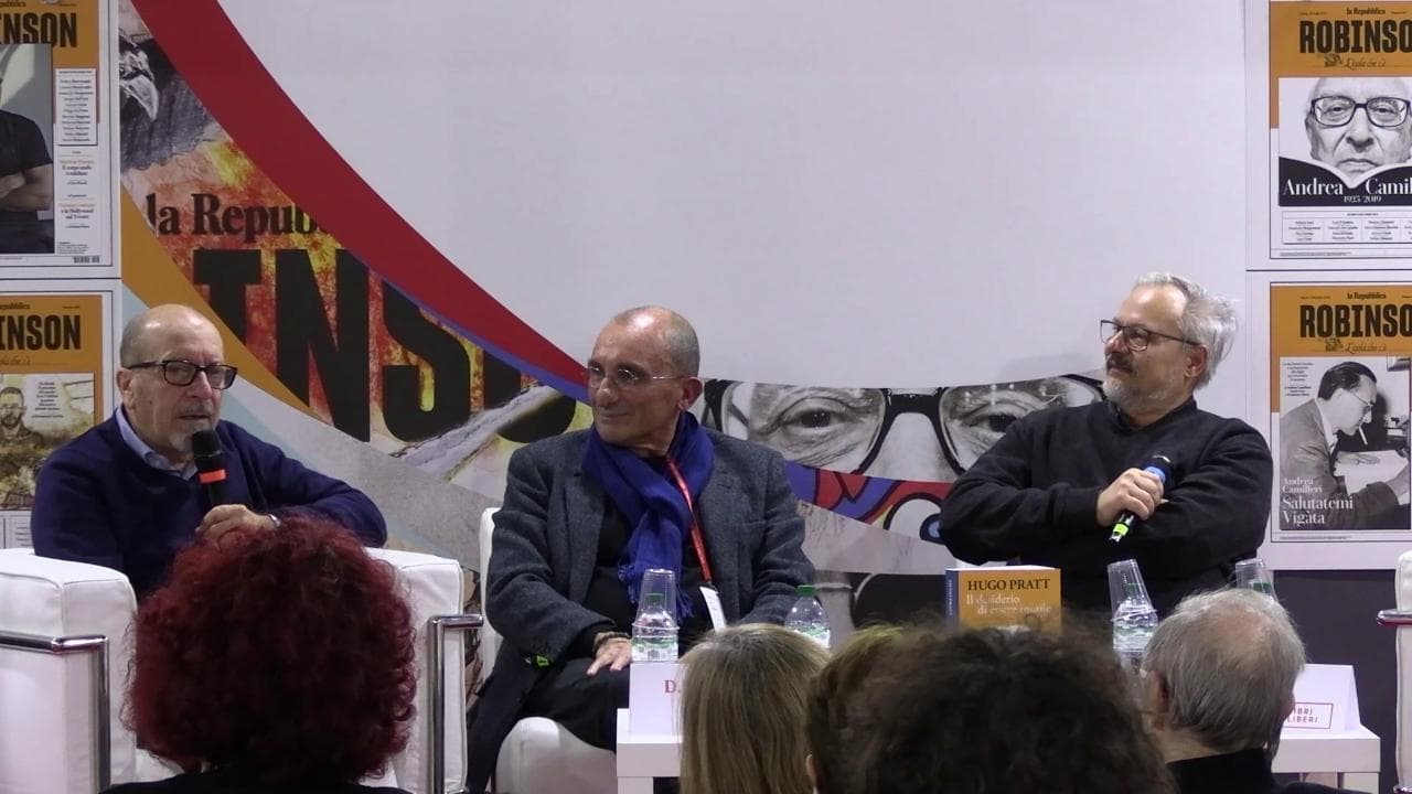 Più libri più liberi, Vergassola racconta Hugo Pratt: "Leggerlo apre canali di confidenza, è come una P2 buona!"