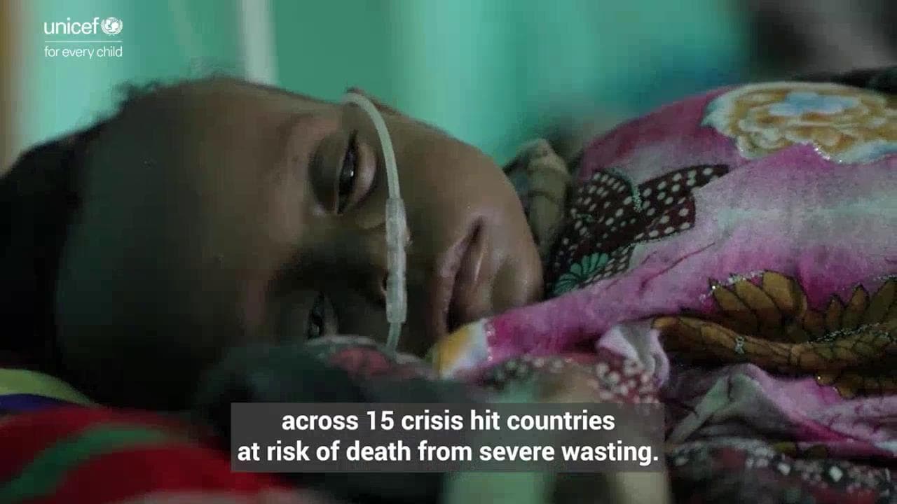 L'appello Unicef: 10,3 miliardi di dollari per 110 milioni di bambini in gravi difficoltà