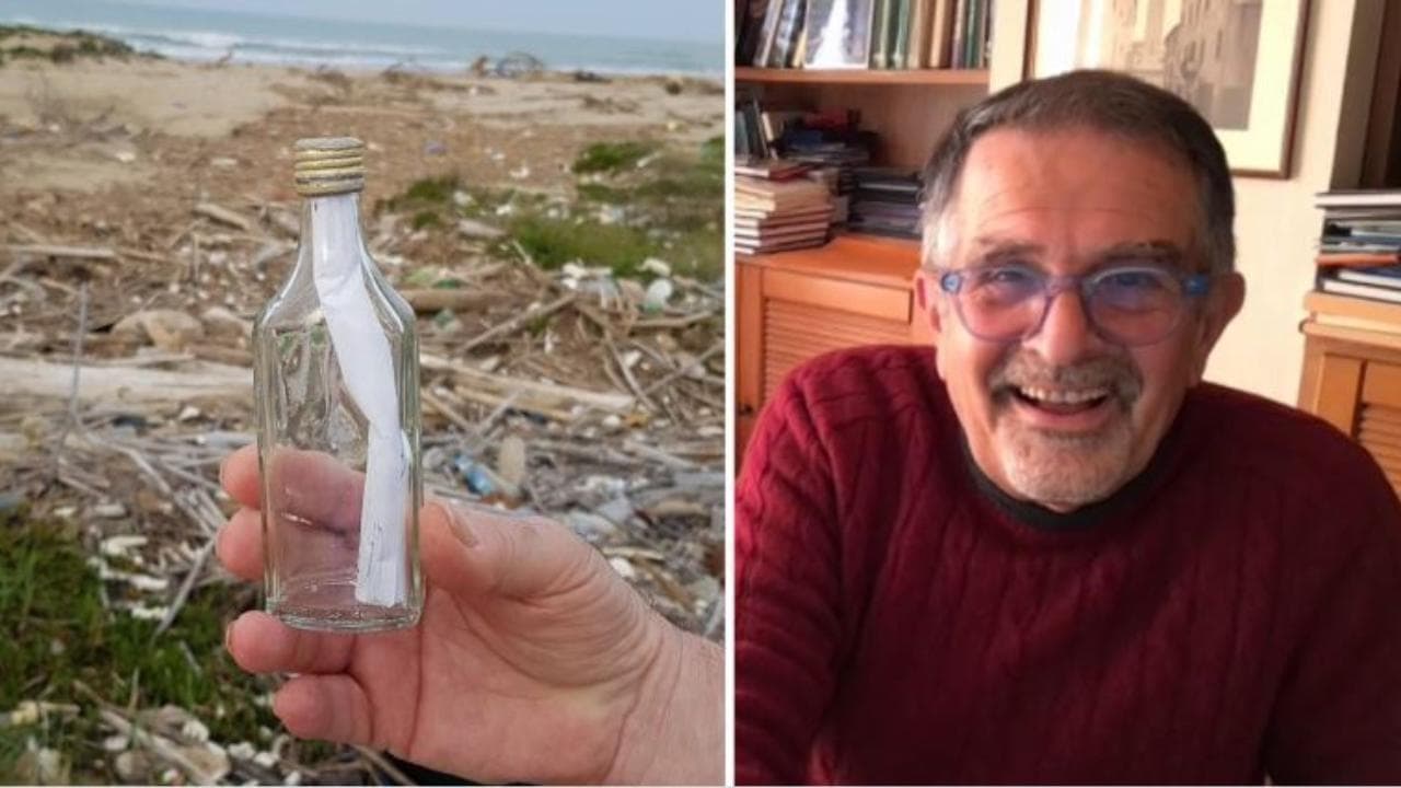 Roberto, cercatore di messaggi in bottiglia: "Ho trovato 830 biglietti, quelli d'amore i più belli"