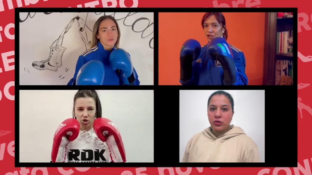 Provaciconme. Le ragazze della boxe salgono sul ring nella giornata contro la violenza sulle donne