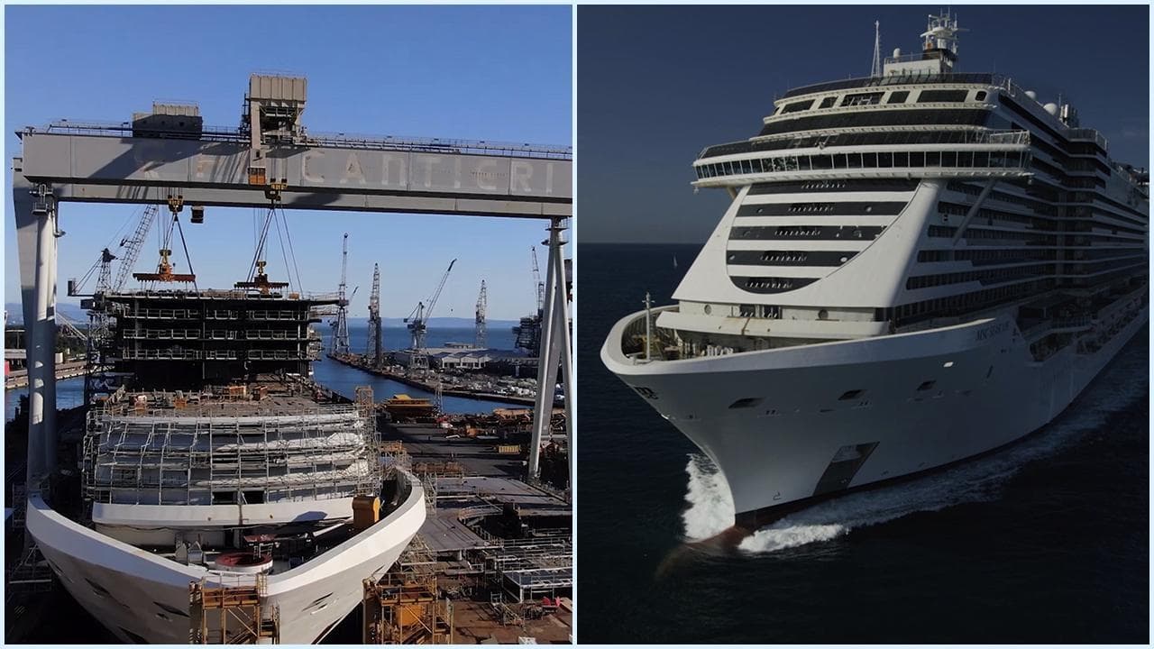 Dal cantiere alle prove in mare: ecco MSC Seascape, la più grande nave mai costruita in Italia