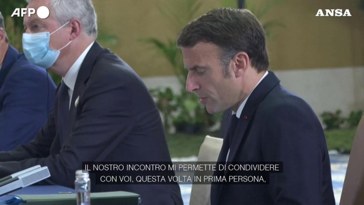 G20, Macron a Xi: "Uniamo le forze contro la guerra in Ucraina"