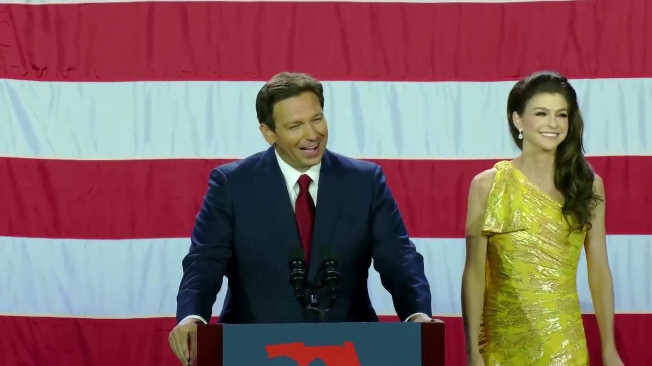DeSantis rieletto governatore della Florida: "Ho appena iniziato a combattere". Trump lo teme per la nomination repubblicana 2024 alla Casa Bianca