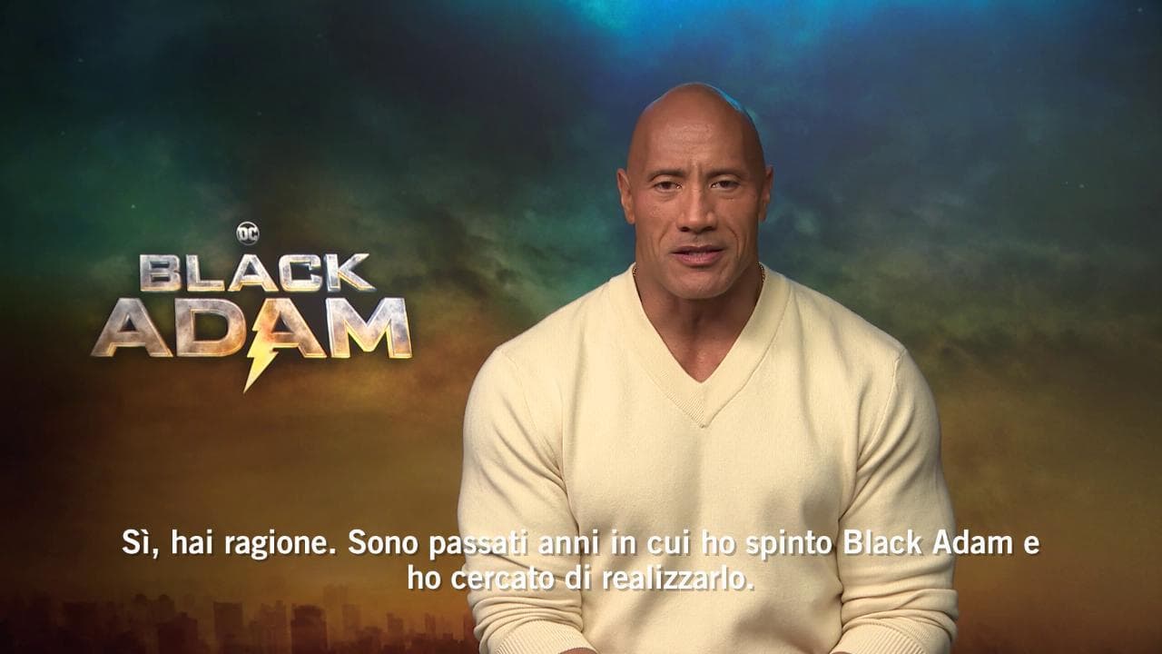 The Rock è Black Adam: "L'ho scoperto da bambino e per questo volevo essere lui"