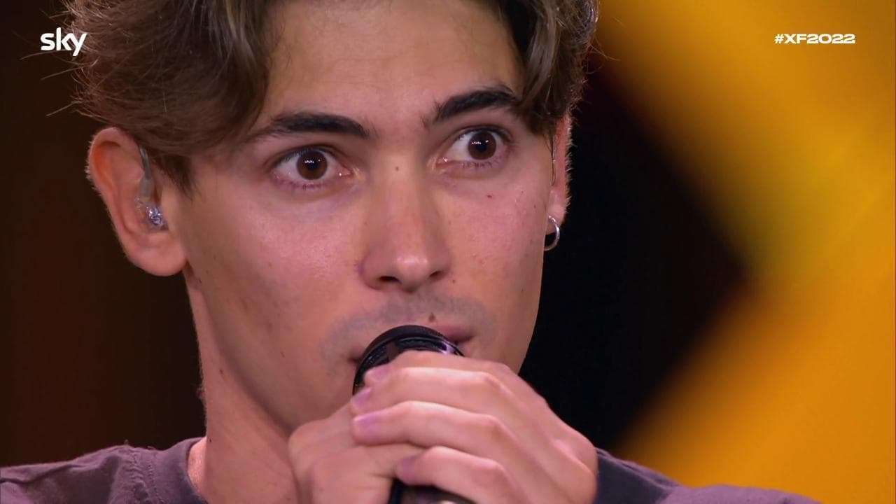 'X Factor', Matteo Orsi e la  'En e Xanax' di Samuele Bersani
