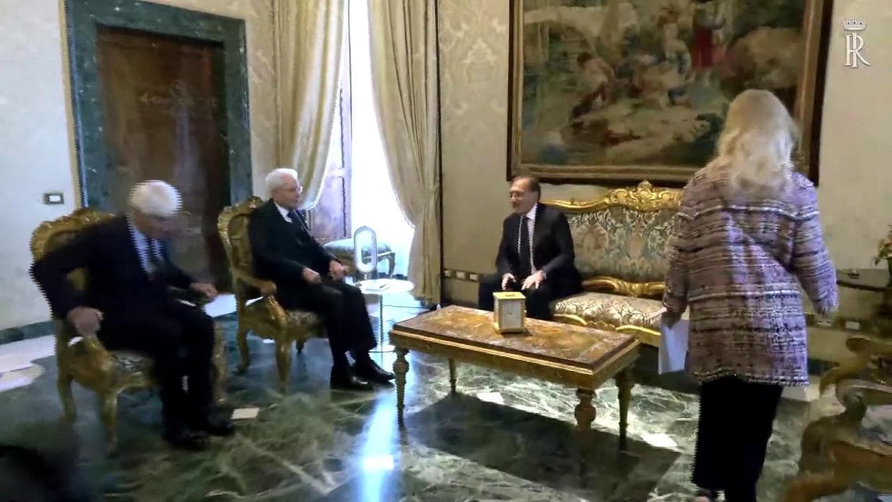 Governo, via alle consultazioni, La Russa: "Colloquio cordiale ed emozionante"