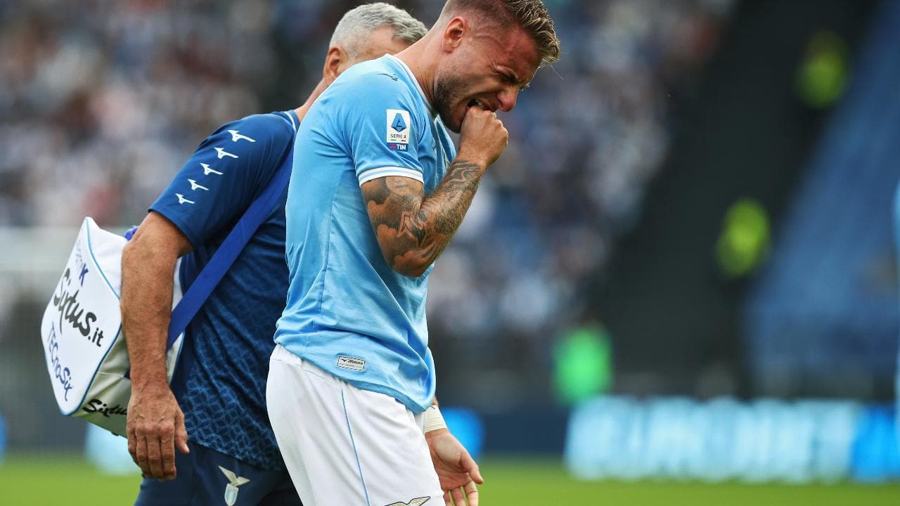 Immobile, l'infortunio e la disperazione: il centravanti della Nazionale va ko