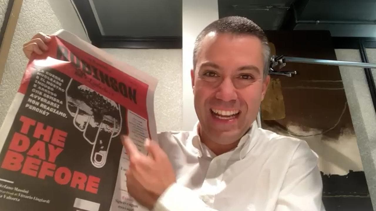 Saverio Raimondo: "Paura della minaccia nucleare? Io mi sono nascosto in un bunker antiatomico"