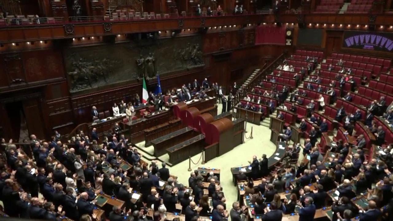 Lorenzo Fontana eletto Presidente della Camera dei Deputati: il momento della proclamazione