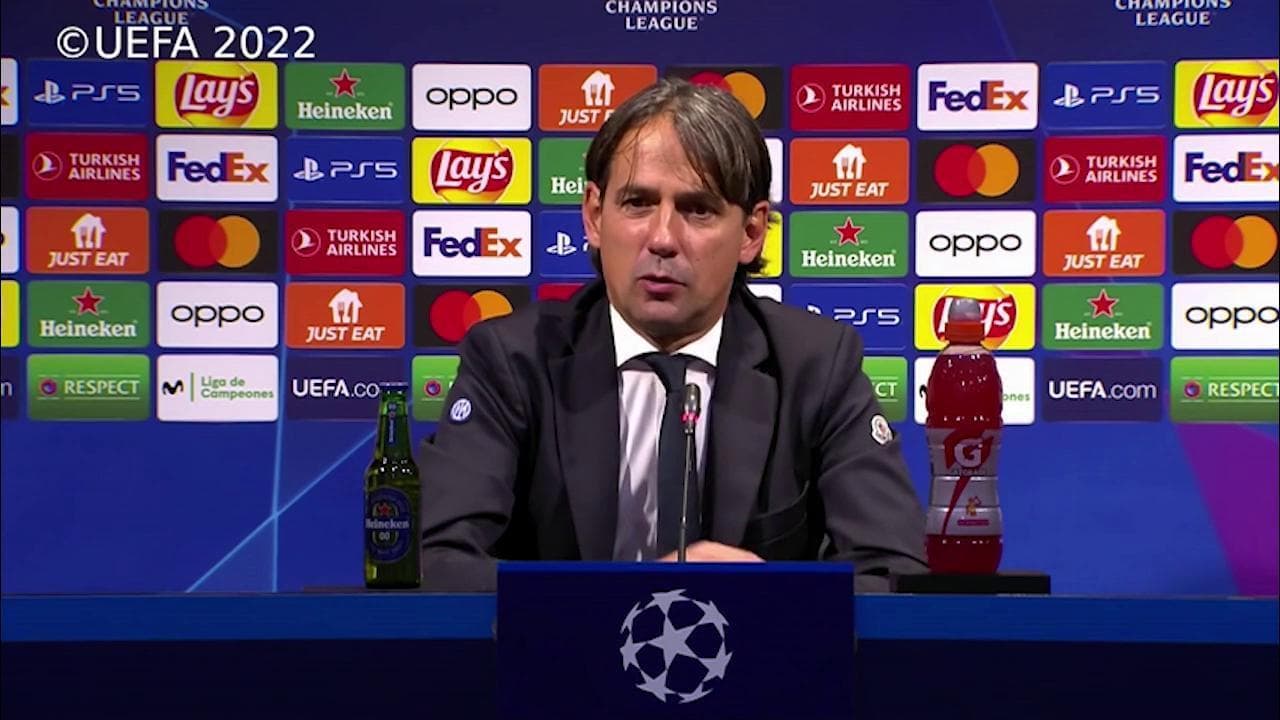 Champions League, Inzaghi: "Rivalsa? No, ma a Barcellona si ricorderanno a lungo dell'Inter"