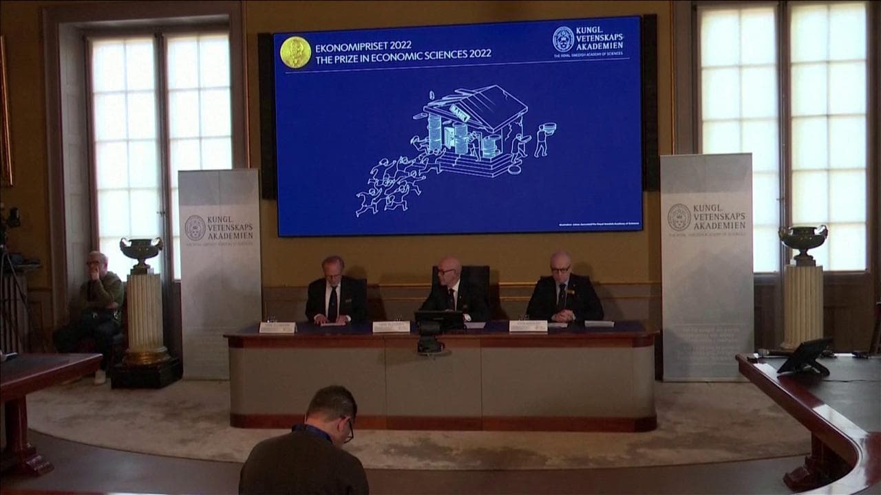 Nobel Economia a Bernanke, Diamond e Dybvig: il momento dell'annuncio