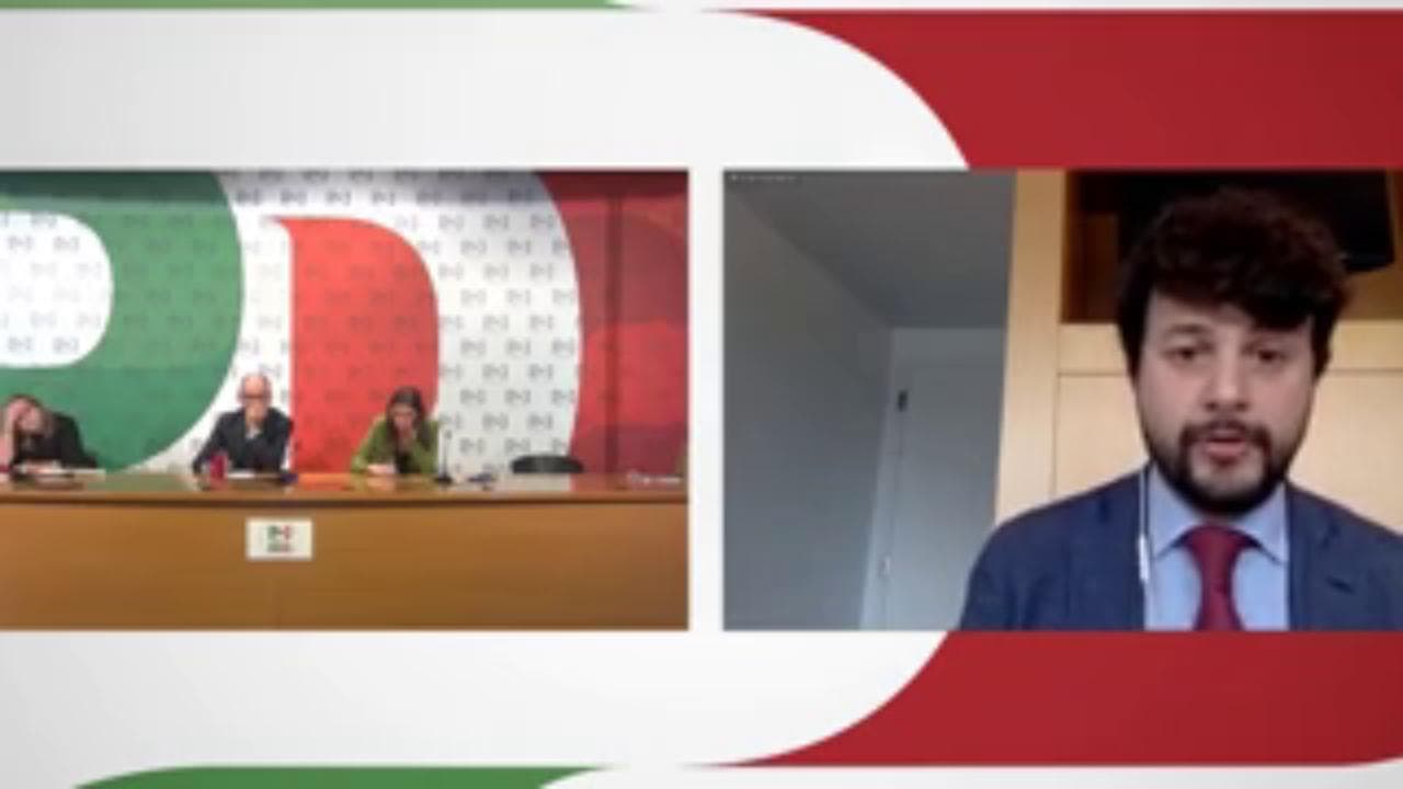 Direzione Pd, Benifei parla per minuti senza audio e nessuno lo avvisa
