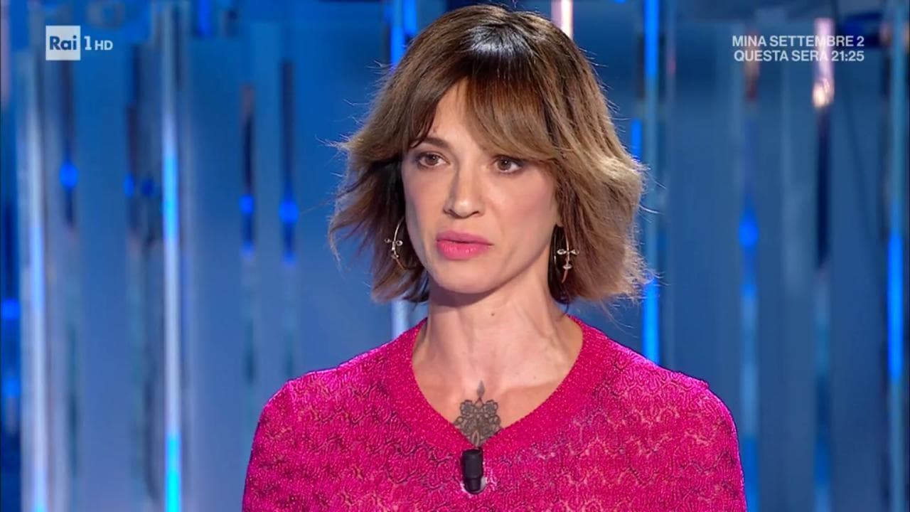Asia Argento a 'Domenica in': la sua verità sul caso Anthony Bourdain