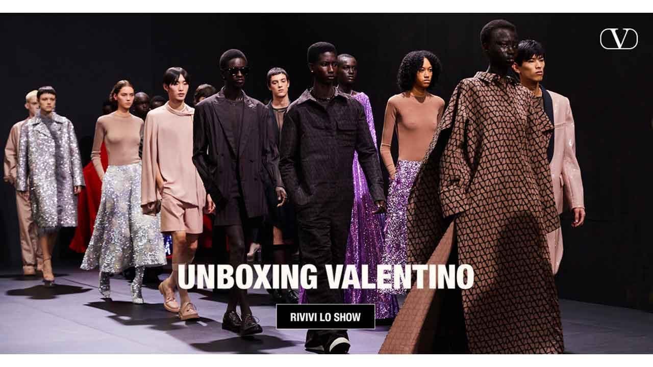 La collezione Unboxing Valentino Spring/Summer 2023