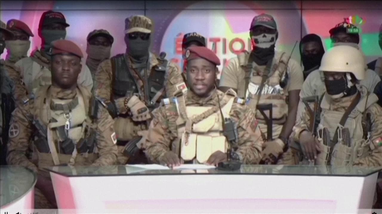 Burkina Faso, nuovo colpo di Stato: l'annuncio in televisione