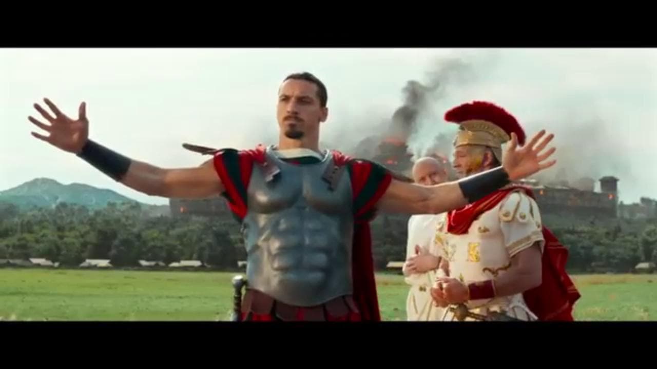 Zlatan Ibrahimovic attore in "Asterix & Obelix": eccolo in scena