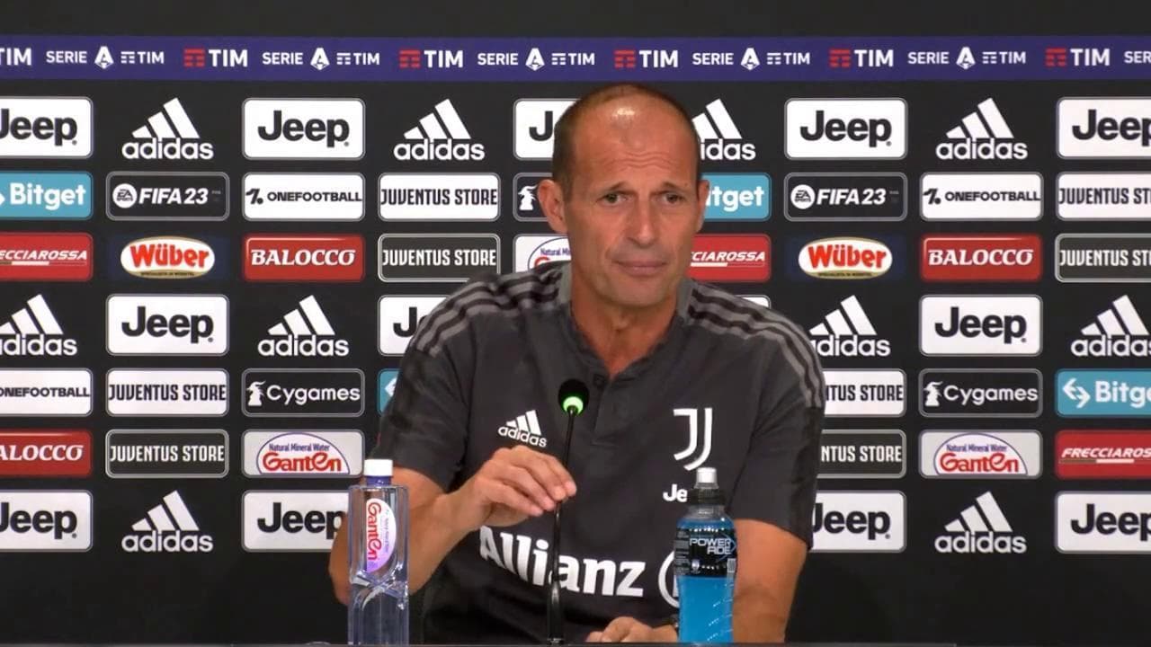 Juventus, Allegri tra il preoccupato e il sarcastico: "Mi mancavano le voci di esonero"