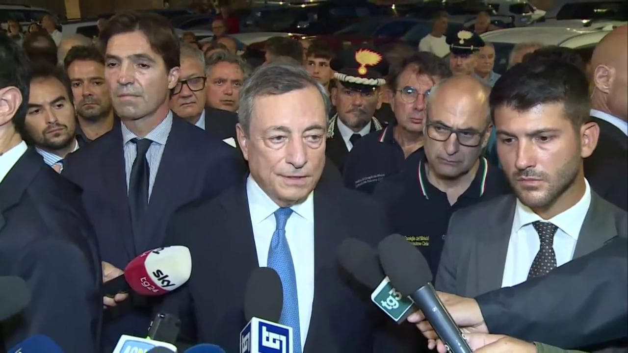 Alluvione nelle Marche, Draghi: "Con il cambiamento climatico, il rischio idrogeologico è diventato un'emergenza"