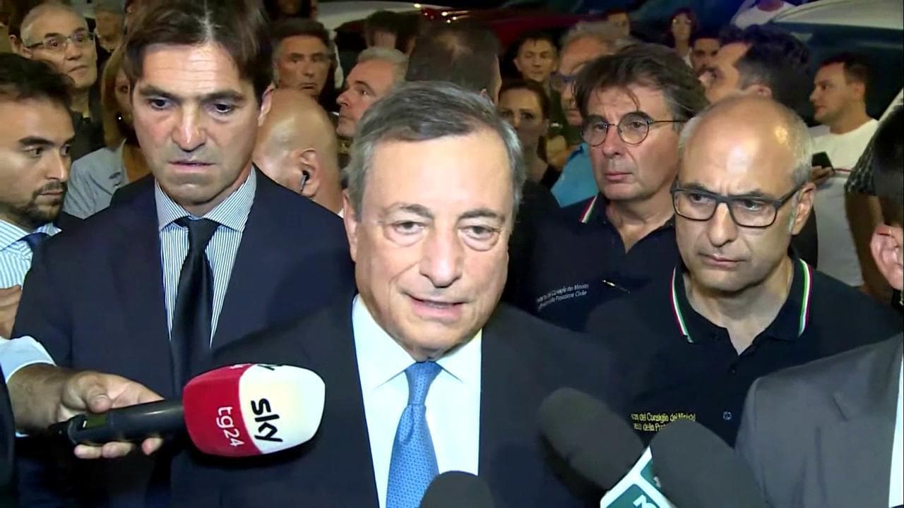Alluvione nelle Marche, Draghi: "Il governo non risparmierà sforzi per aiutare famiglie e imprese"