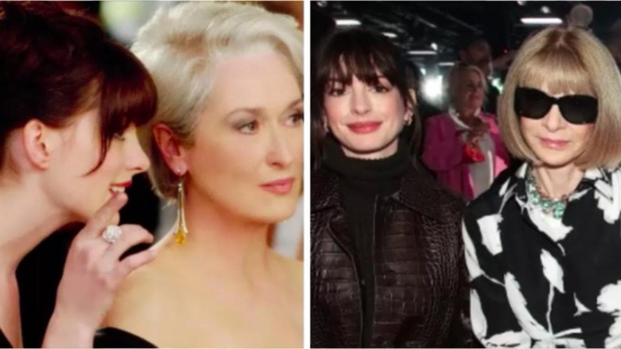 Il diavolo veste Prada è "realtà": Anne Hathaway e Anna Wintour insieme alla sfilata
