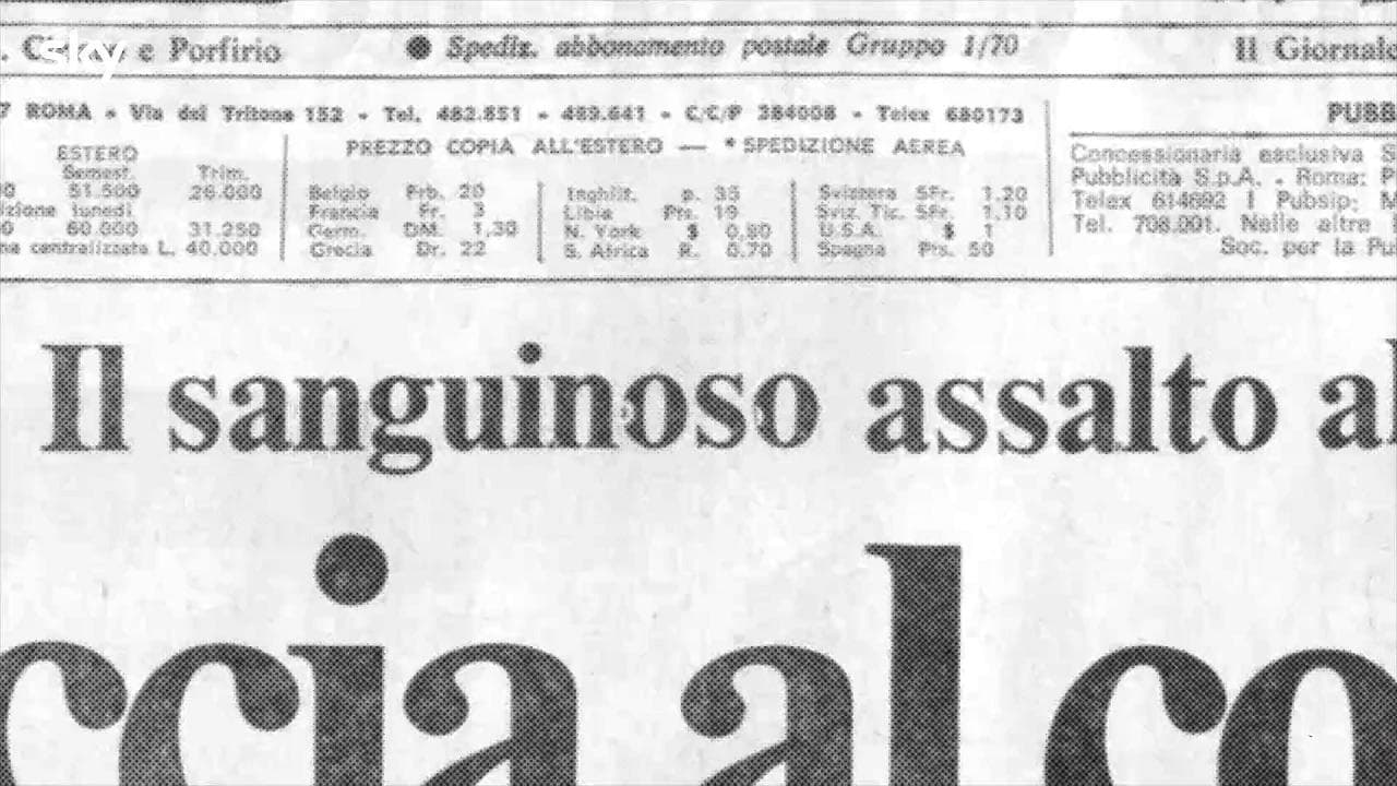 'Roma di piombo', la lotta al terrorismo in una docuserie Sky