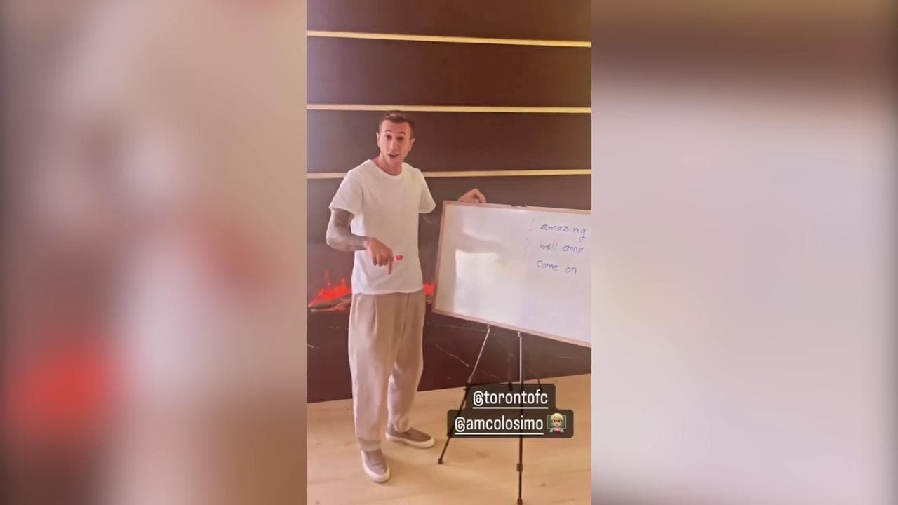Toronto, Bernardeschi e le sue lezioni d'inglese tutte da ridere