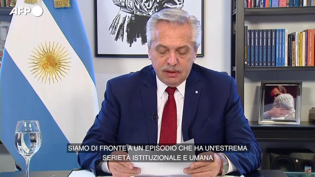 Argentina, il presidente Fernandez commenta l'attacco a Kirchner: "La pace sociale è stata turbata"