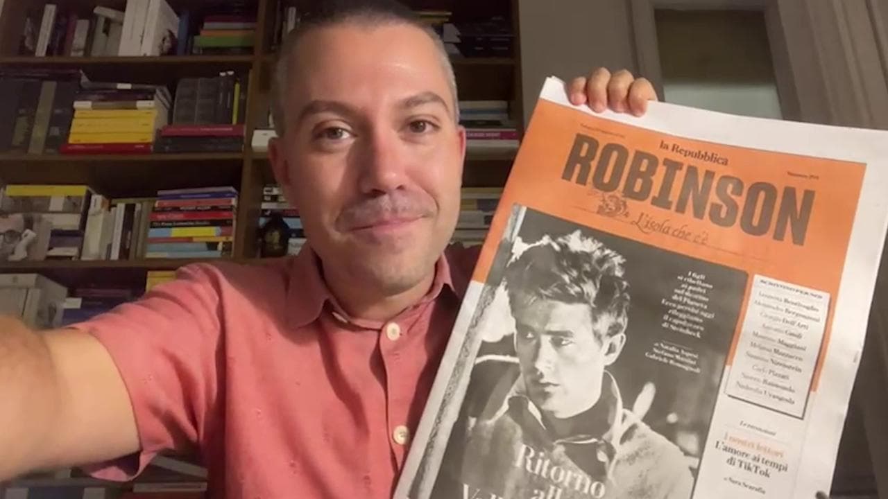 Saverio Raimondo: "Robinson è in edicola, purtroppo: nessuno è riuscito a fermarlo"