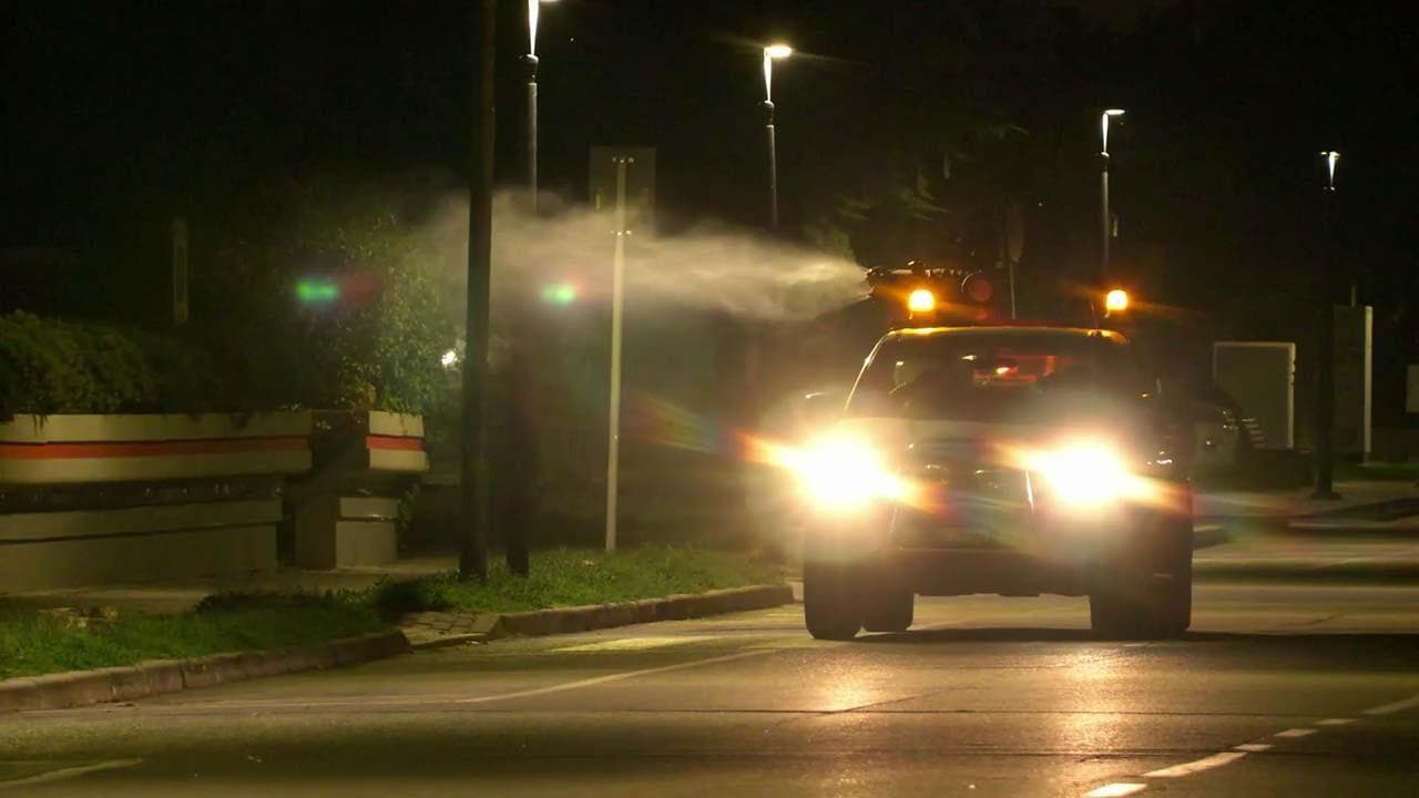 Padova, continua la bonifica contro il virus West Nile: la disinfestazione nella notte