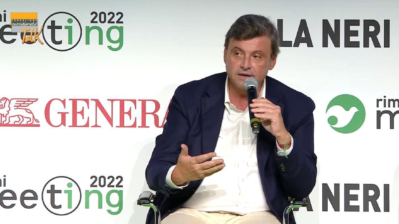 Meeting di Rimini, Calenda: "I leader si incontrino per dare sostegno a Draghi"