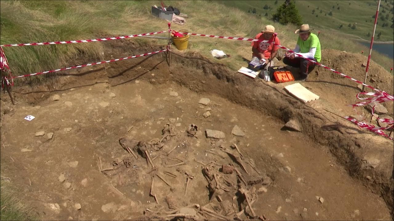 Passo del Tonale: recuperati i resti di dodici soldati austroungarici in una fossa comune