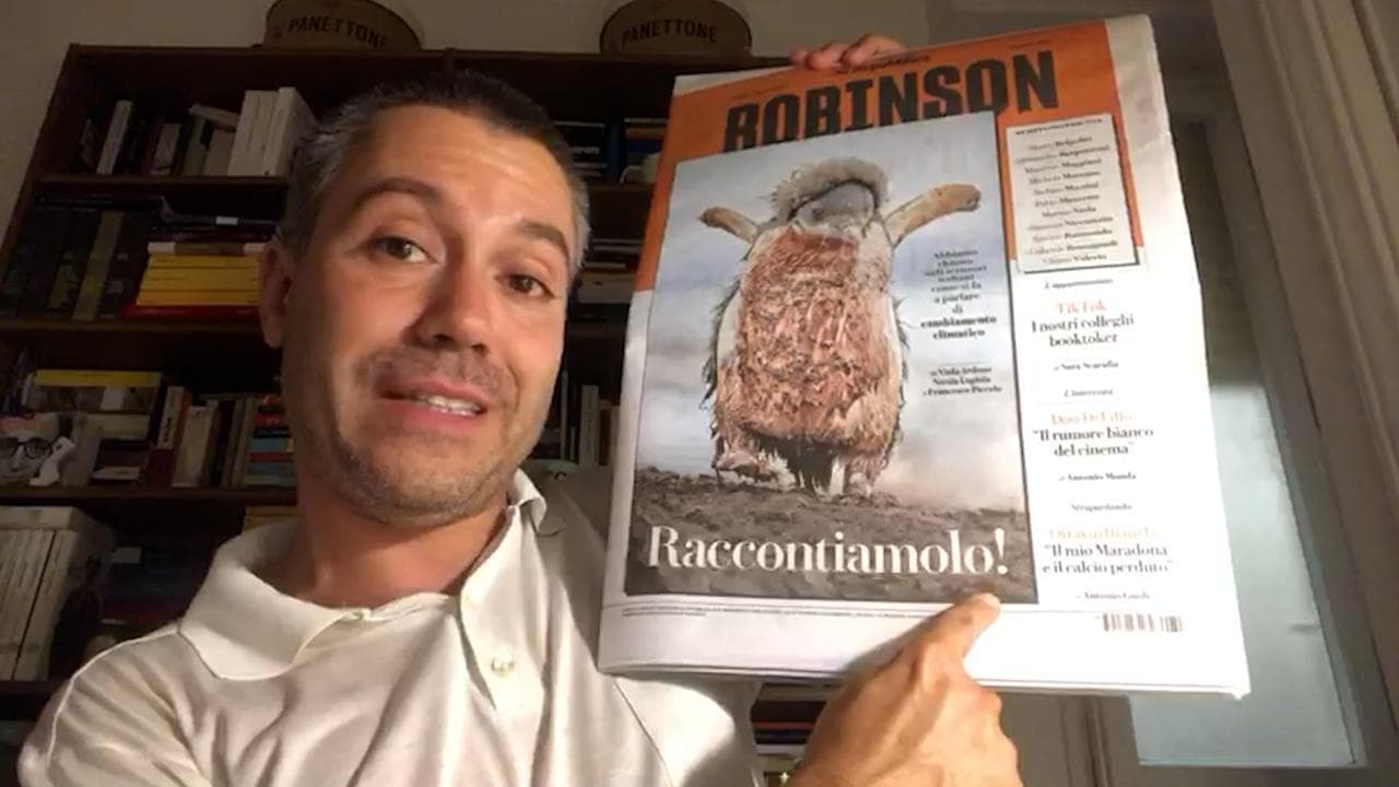 Le "rivelazioni" di Saverio Raimondo: "A Robinson parlano di cambiamento climatico ma poi maltrattano gli animali"