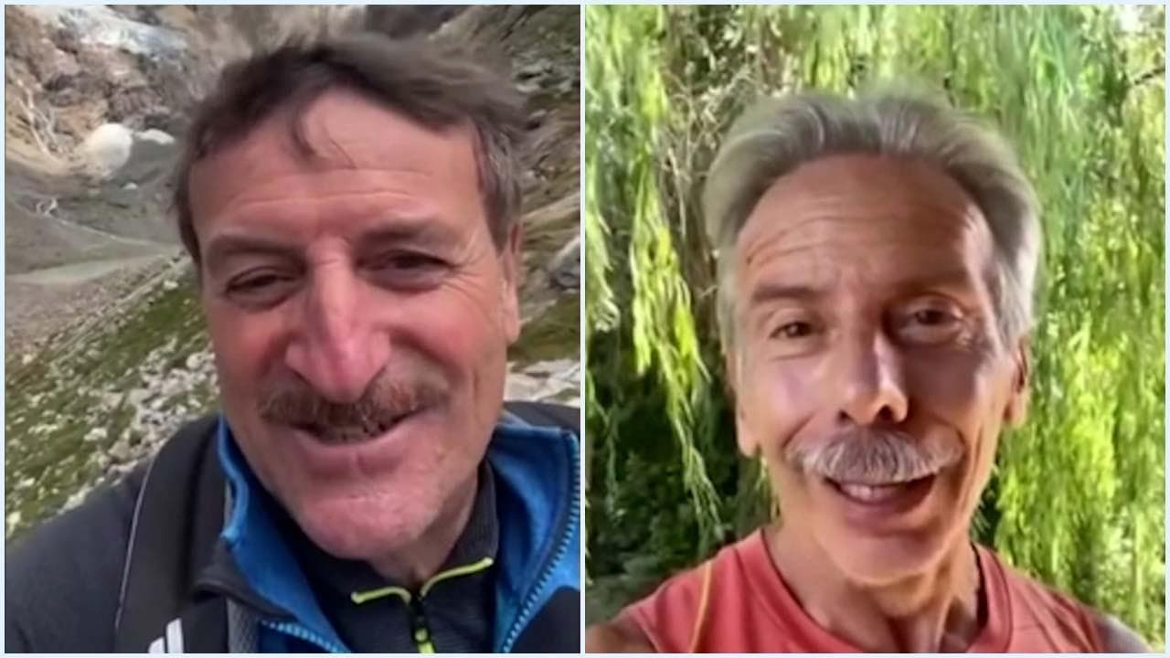 Sberle col sorriso tra Giacomo e Giovanni: i due comici scherzano e si punzecchiano sui social