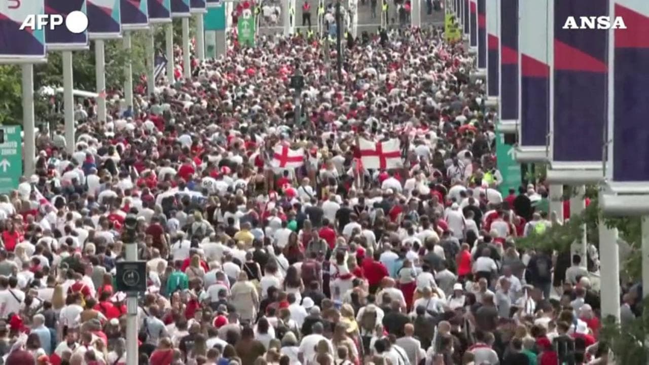 Europei calcio femminili, in 87mila al Wembley Stadium per la finale: record per una partita europea