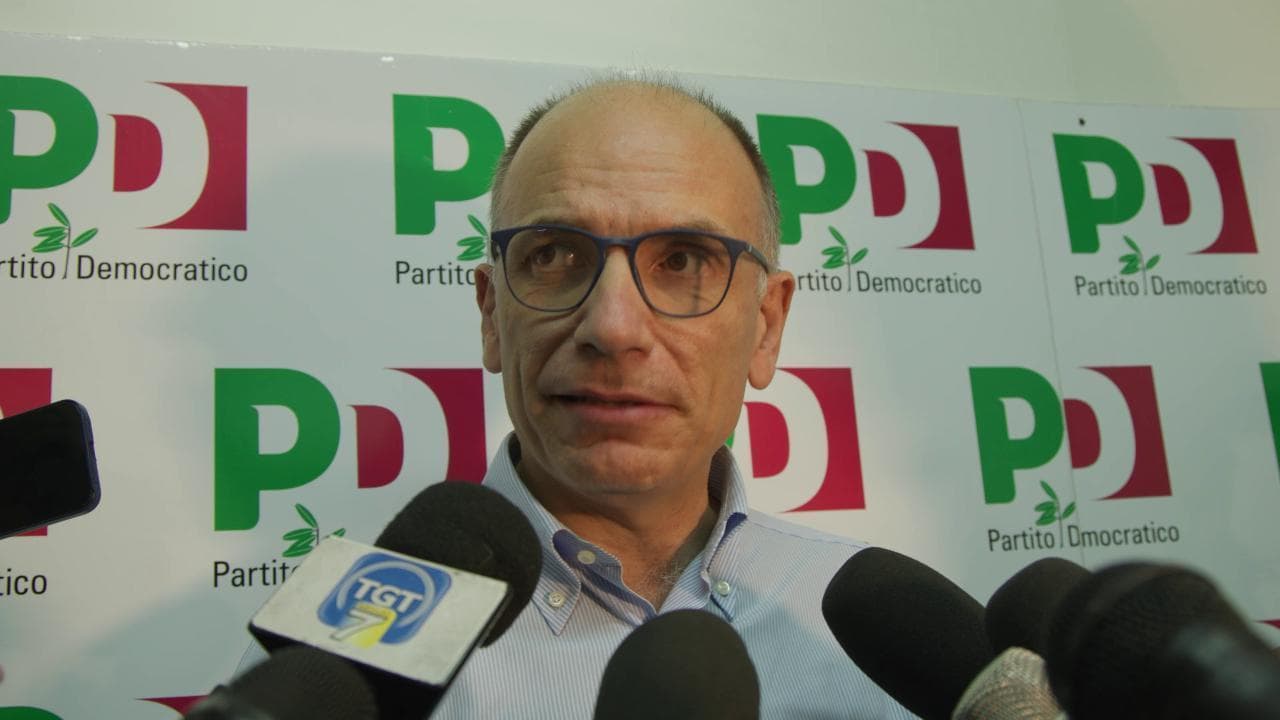 Letta: "Su Renzi nessun veto. Berlusconi e Salvini? Si sono consegnati a Giorgia Meloni"