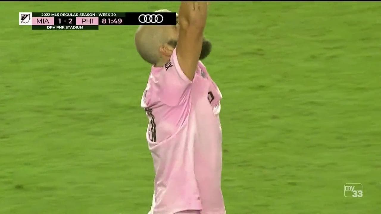 Higuain segna un gol da fenomeno con l'Inter Miami. Poi l'esultanza rabbiosa per le troppe panchine