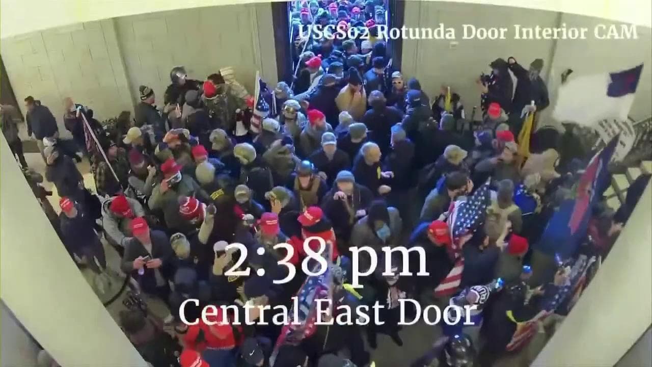 Assalto a Capitol Hill: il video con immagini inedite alla Commissione di inchiesta