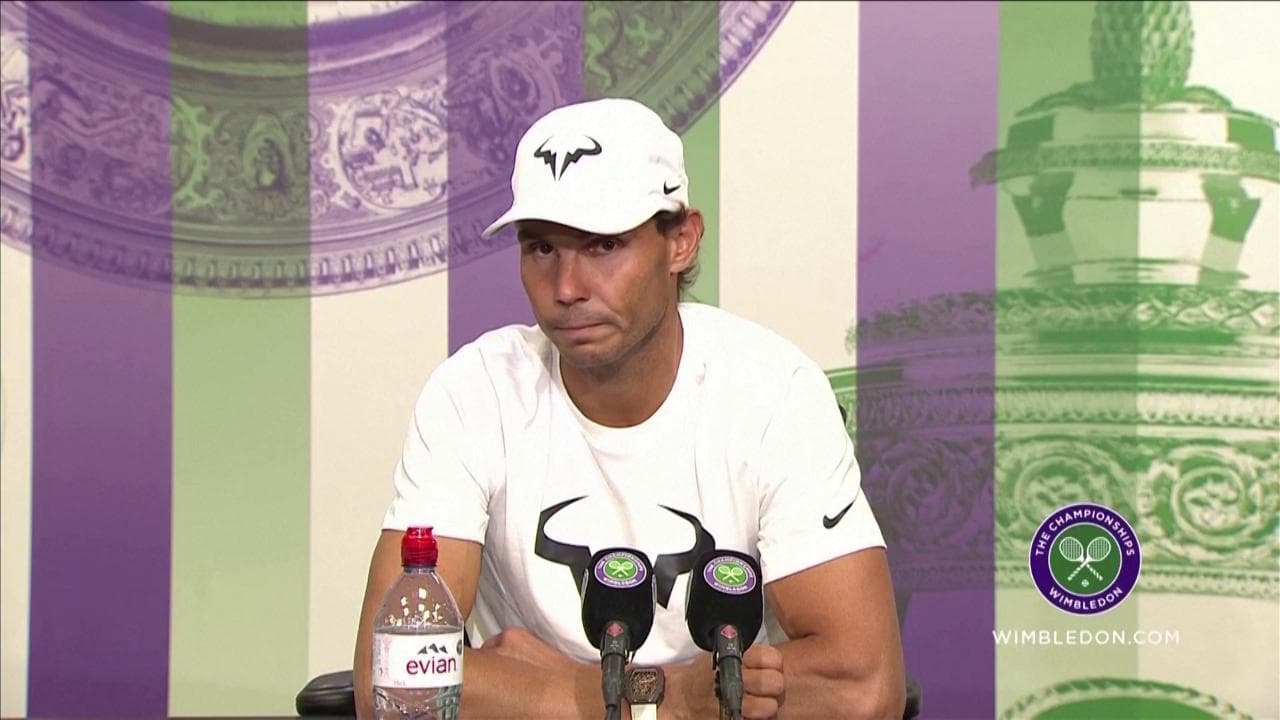 Wimbledon, Nadal: "Non so se riuscirò a giocare la semifinale contro Kyrgios"