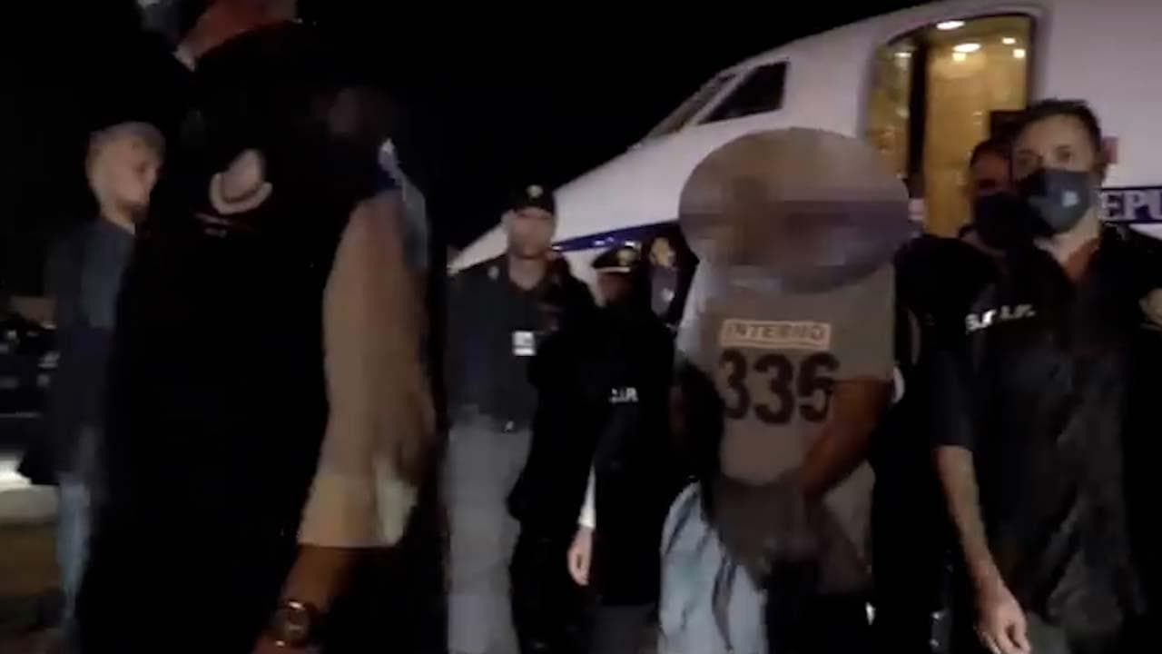 Rocco Morabito estradato dal Brasile. L'arrivo del boss all'aeroporto di Ciampino