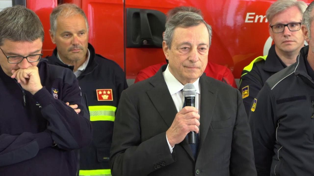 Crollo sulla Marmolada, Draghi a Canazei: "Il governo deve riflettere affinché non accada più"