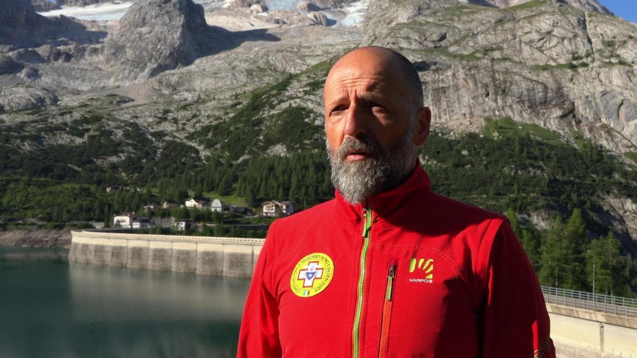 Crollo sulla Marmolada, la testimonianza del soccorritore: "Mai vista una cosa del genere"