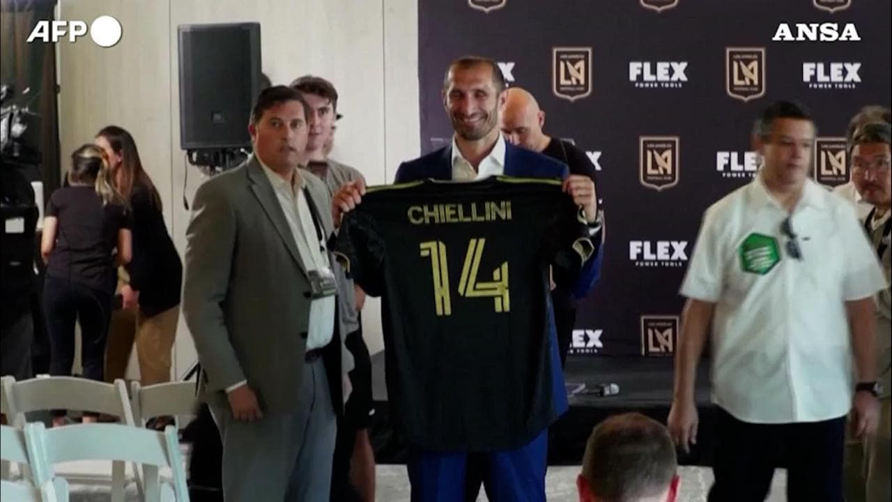 Chiellini al Los Angeles Fc: "Questa esperienza mi rimarrà per la vita"