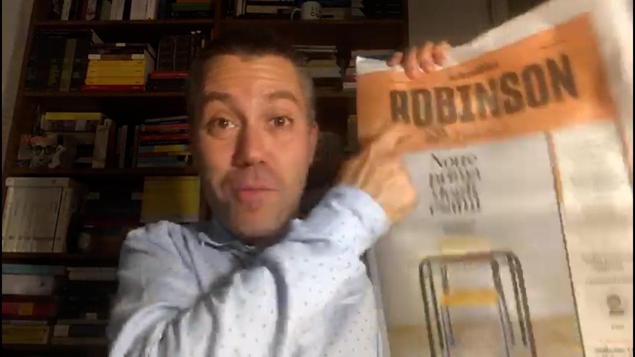 Le prove della maturità svelate da Robinson (più o meno)