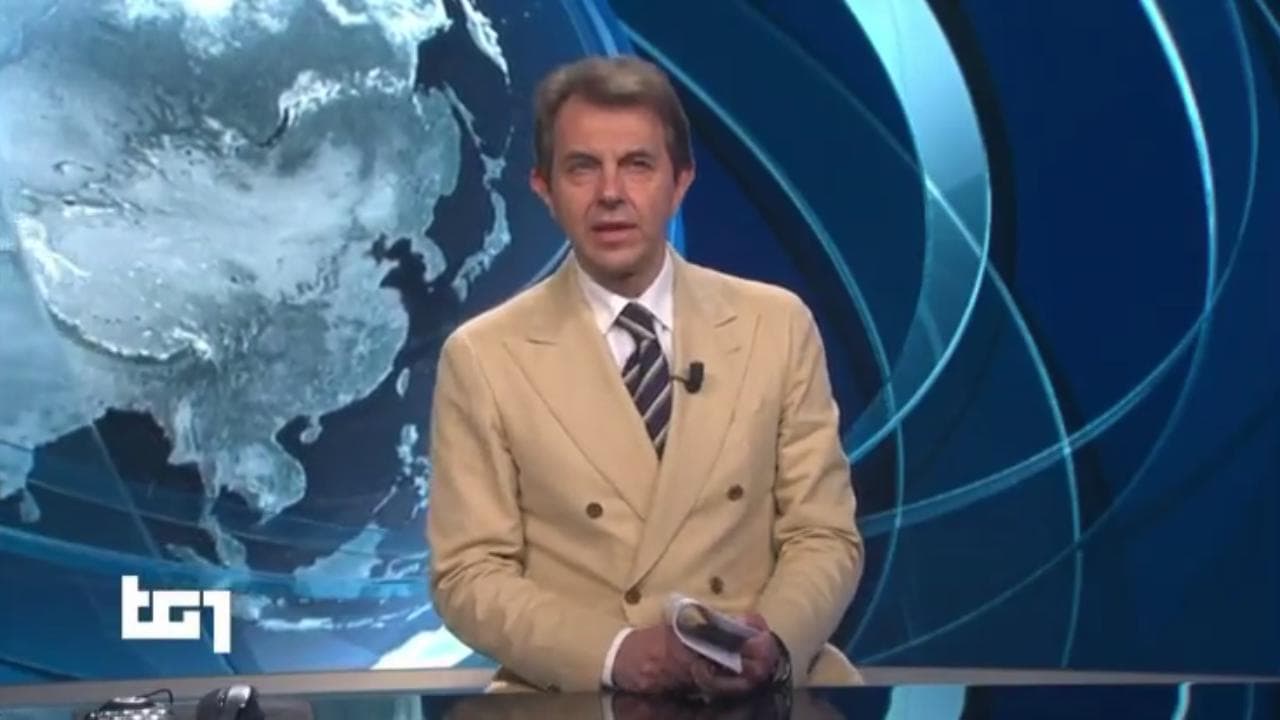 Rai, il saluto criptico di Giorgino agli spettatori del Tg1: non condurrà più l'edizione serale