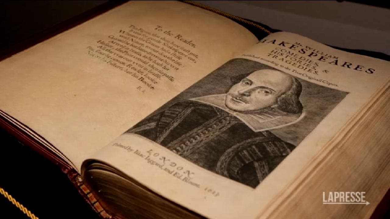 Il "First Folio" di Shakespeare all'asta da Sotheby's, ecco le immagini di una delle copie